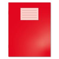 Oxford Exercise Book 9x7in 229x178mm - 8mm Ruled with Margin - Red Cover - 80 Pages