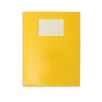 Oxford Exercise Book 9x7in - 229x178mm - 8mm Ruled with Margin - Yellow Cover 80 Pages