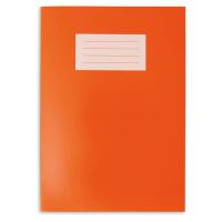 Oxford Exercise Book A4 297x210mm - 8mm Ruled with Margin - Orange Cover - 64 Pages
