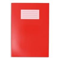 Oxford Exercise Book A4 297x210mm - 8mm Ruled/Plain Alternating - Red Cover - 80 Pages