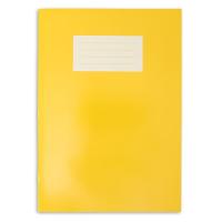 Oxford Exercise Book A4 297x210mm - 7mm Squared with Margin - Yellow Cover - 80 Pages