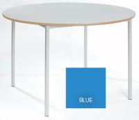 Fully Welded Circular Table - D1100mm - H590mm - Blue