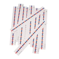 Blank Table Top Number Line - 0 to 20 - Pack x10