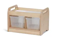 Millhouse Compact Low Mirror Play Unit with x2 Tubs