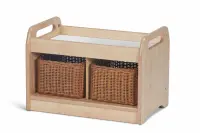 Millhouse Compact Low Mirror Play Unit with x2 Baskets