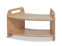 Low 45° Open Sweep Shelving Unit