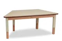 Millhouse Trapezoid Table (W1120 x D560) Height Adjustable