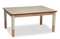 Millhouse Small Rectangular Table (W960 x D695) Height Adjustable