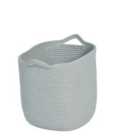 Millhouse Light Grey Deep Rope Storage Baskets. Pack x6