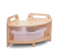 Millhouse Low Level 90° Corner Unit with 1 Clear Tray