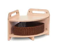 Millhouse Low Level 90° Corner Unit with 1  Basket