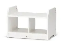 Millhouse White Compact Low Storage Unit