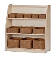 Millhouse Medium Tiered Shelf Unit With Baskets