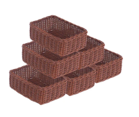 Millhouse Set of 6 Large Shallow Baskets