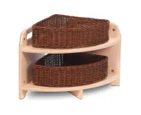 Millhouse Low Level 90° Corner Unit with 2 Baskets