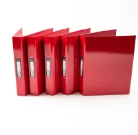 Pukka Ring Binder Files - Red - Pack of 10