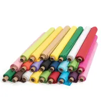 Non Bleed Tissue Paper Rolls Assorted - Pack x 24