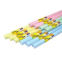 Poster Paper Rolls 760mm x 10m Assorted Pastel x Pack x 10