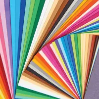 Coloured Paper Pack Assorted 130gsm A3 - Pack x 50
