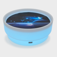 Discovery Glow Low Table + Space Discovery Play Mat