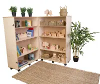 Hinged Bookcase - Maple