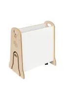 Mini Easel with Storage Trolley - Maple