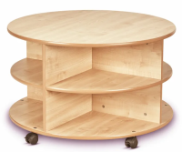 Millhouse Double Tier Mobile Circular Storage Unit