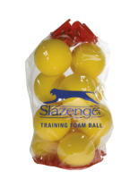 Slazenger Indoor Foam Tennis Ball - Yellow - Pack x 12