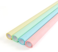 Colourlast Extra Wide Pastel Assortment Display Paper Roll - 1218mm x 3.6m - Pack of 4