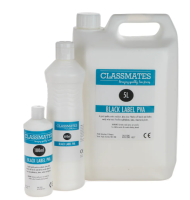 Classmates PVA Glue - Black Label - 500ml - Pack of 12