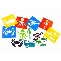 Sea life Stencils - Pack x 6