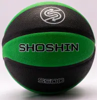 SHOSHIN Training Basketball - Green/Black - Size 5