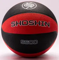 SHOSHIN Training Basketball - Red/Black - Size 6