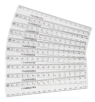 Classmates Rulers - Transparent - 150mm - Pack x 100