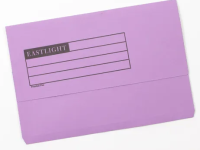 Document Wallets  Foolscap  Purple - Pack x50