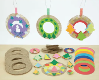 Hessian Wreaths - Pack x 30