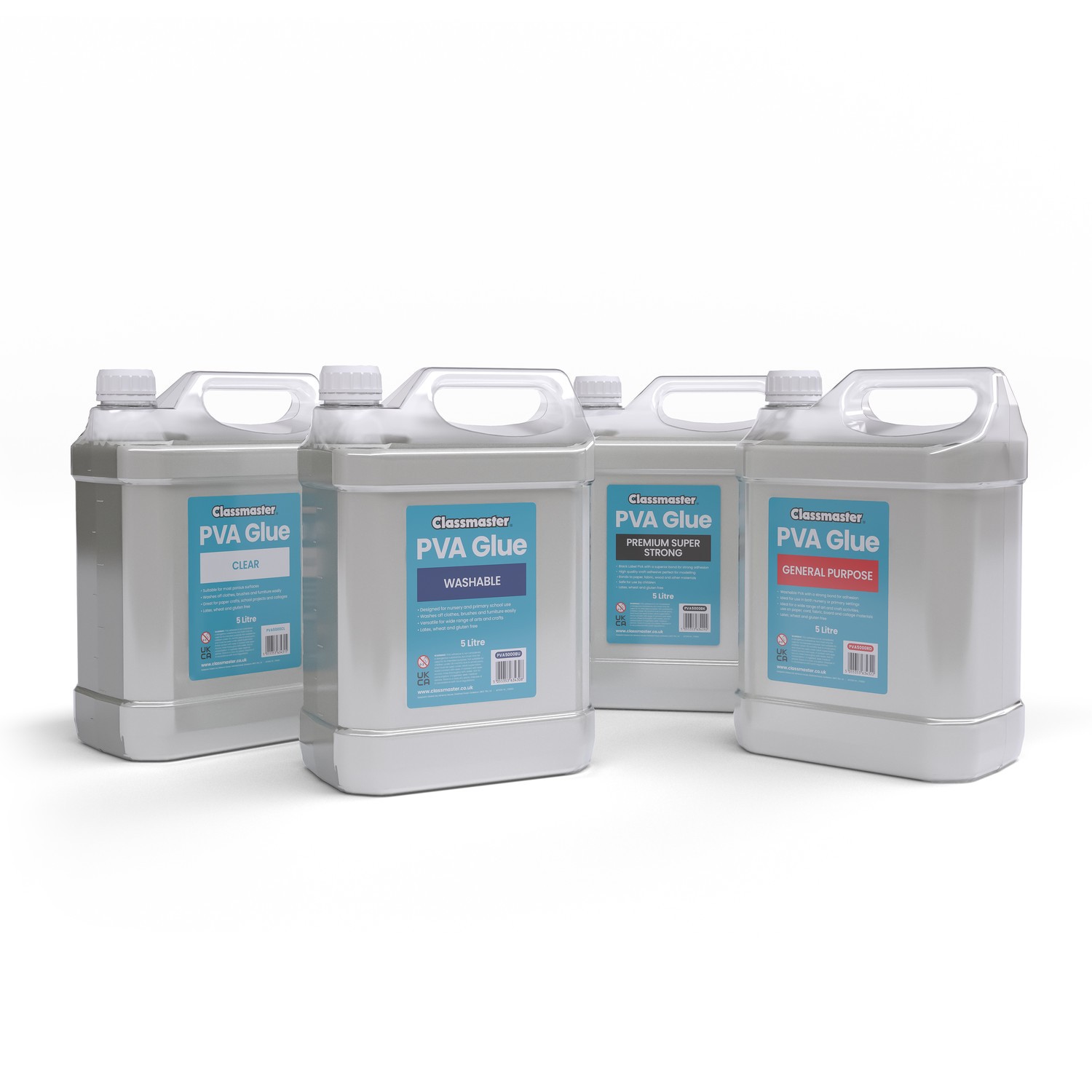 5 litre Classmaster PVA Glue General Purpose