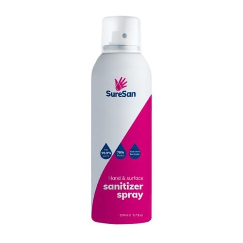Tannas Aerosol Hand & Surface Sanitizer Spray 150ml