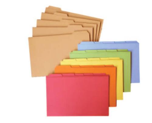 5th Cut Folder 315gsm Medium Weight Buff