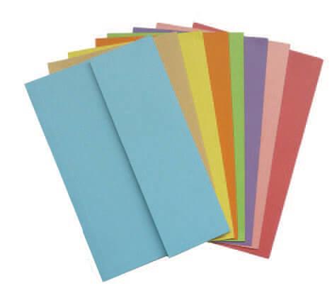 Flap Folder 485gsm Heavy Weight Blue