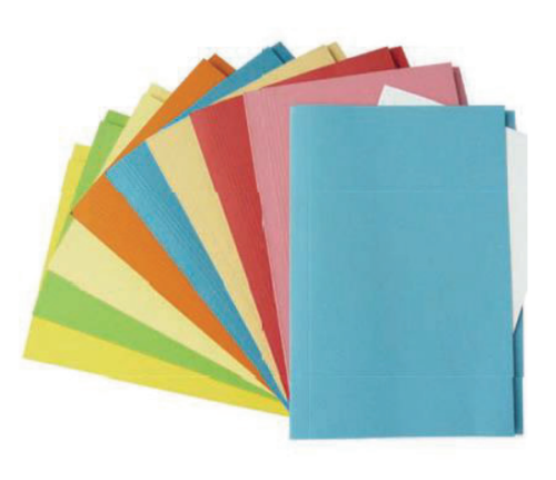 Square Cut Folder 315gsm Medium Weight Orange