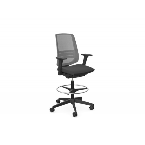 Profim LightUp Modern Mesh Backrest Office Chair with Adjustable Arms