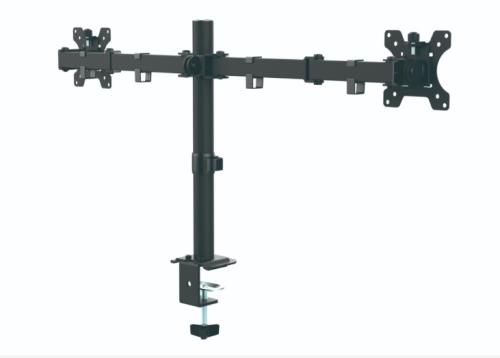 Core Double Monitor Arm Black