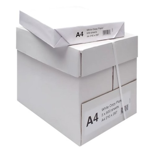 Elwood Platinum A4 White Paper. (pack of 500 sheets). (5 Packs per Box). Please enter quantity 5 to get 1 box.
