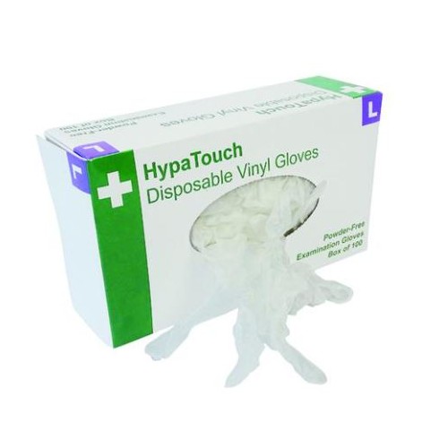 Synthetic vinyl Gloves. Extra Large box 100