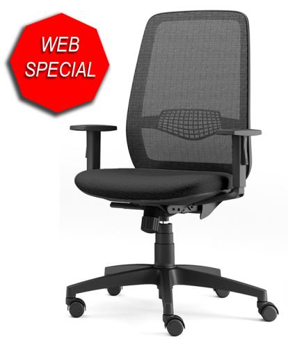 Tullio Mesh Back Operators Swivel Chair