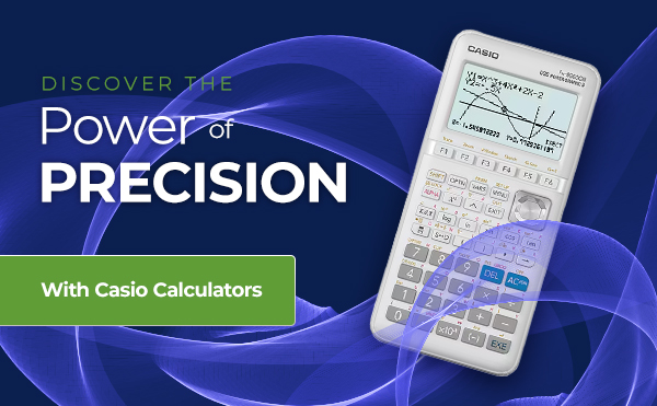 Casio Calculators: A Smart Addition to Your Range