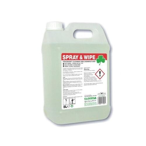 KT Spray & Wipe Ultra Virucidal Cleaner (Certified Against Coronavirus) 5 Ltr