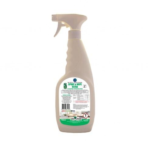 KT Spray & Wipe Ultra Virucidal Cleaner 750ml Pack of 6 2 Trigger heads Per Box