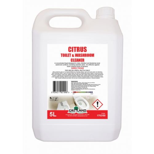KT Foaming Versatile Washroom Cleaner effective against virus/bacteria 750ml 5 Litre